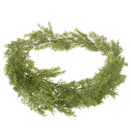Dirbtinės eglės vainikas durims ir langams, 200 cm | Floristik24.lt