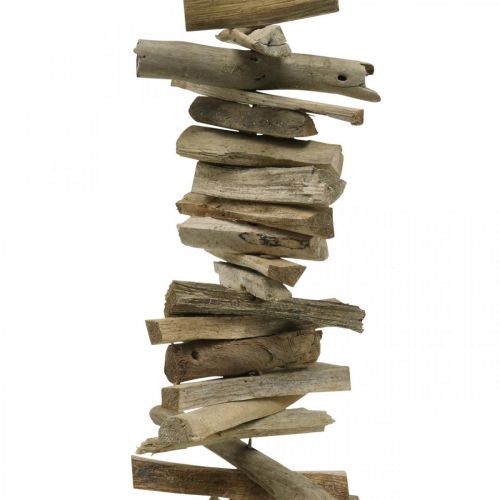 daiktų Driftwood girlianda gamtos jūrinė dekoracija pakabinimui 50cm