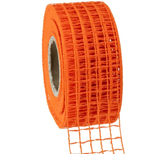 daiktų Tinklelio juosta 4,5cm x 10m oranžinė
