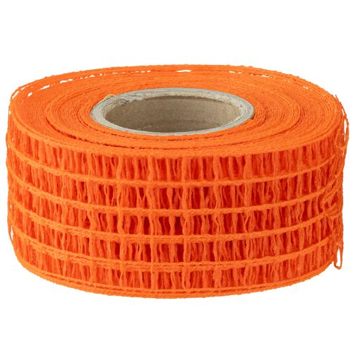 daiktų Tinklelio juosta 4,5cm x 10m oranžinė