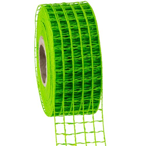 Floristik24 Tinklelio juosta 4,5cmx10m žalia