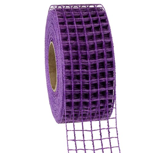 Floristik24 Tinklelio juosta 4,5cmx10m violetinė