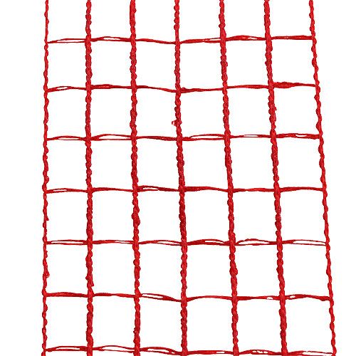 daiktų Tinklelio juosta 4,5cm x 10m raudona