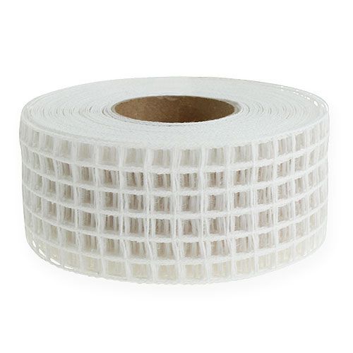 daiktų Tinklelio juosta 4,5cm x 10m balta