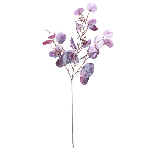daiktų Glamour eukalipto šakelė eukalipto dirbtinė violetinė 65cm 3vnt