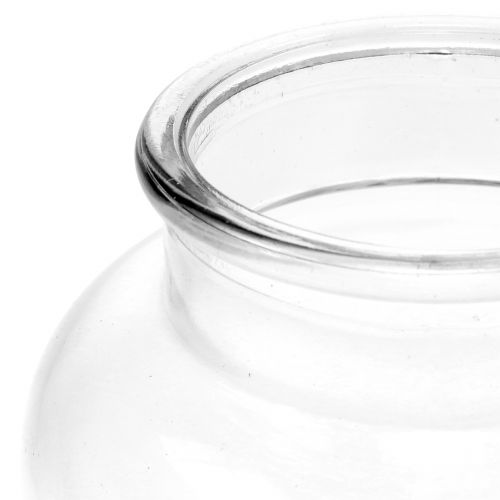 Floristik24 Stiklinė vaza Ø14cm H16,5cm