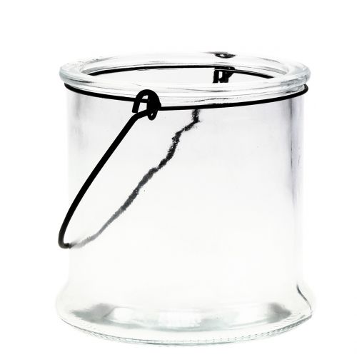 daiktų Žibintų stiklas pakabinimui Ø12cm H12,5cm 2vnt