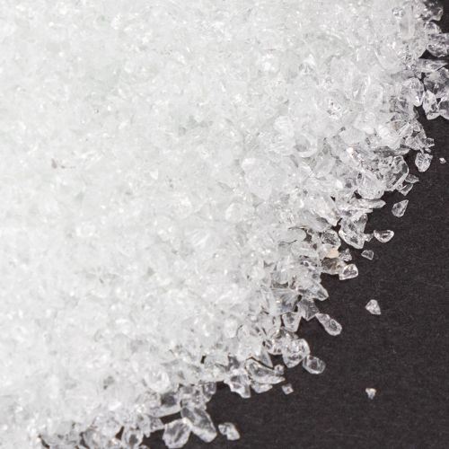 daiktų Stikliniai akmenys 1 mm - 2 mm natūralios spalvos 2 kg