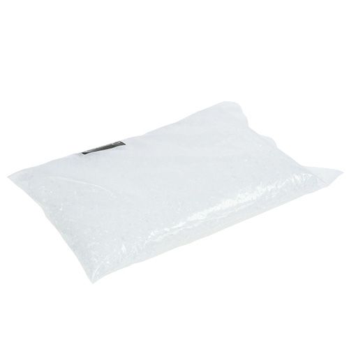 Floristik24 Stiklo akmenys 2mm - 4mm natūralios spalvos 2kg