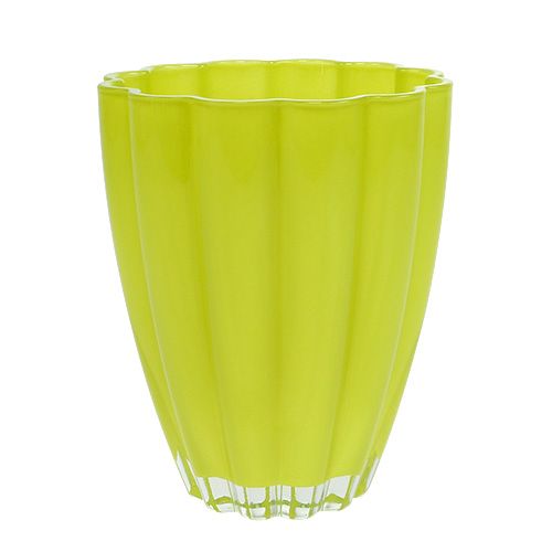 Floristik24 Stiklinė vaza "Bloom" liepa Ø14cm H17cm