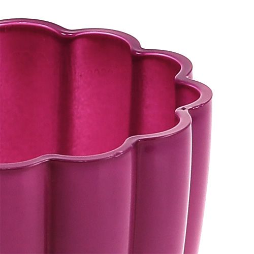 Floristik24 Stiklinė vaza "Bloom" Erika Ø14cm H17cm