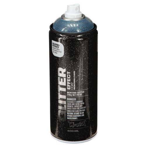 daiktų Glitter Spray Montana Effect Spray Paint Blue Cosmos 400ml