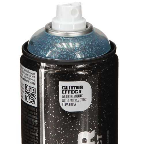 daiktų Glitter Spray Montana Effect Spray Paint Blue Cosmos 400ml