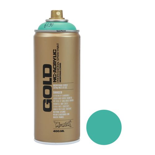 Purškiami dažai žali purškiami dažai Montana Gold Acrylic Malachite 400ml