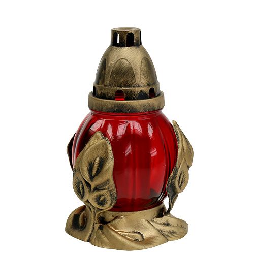 Floristik24 Kapas šviesiai raudonas Ø12,5cm H19,5cm 6 vnt