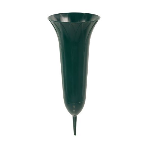 daiktų Kapo vaza tamsiai žalia 36cm 5vnt