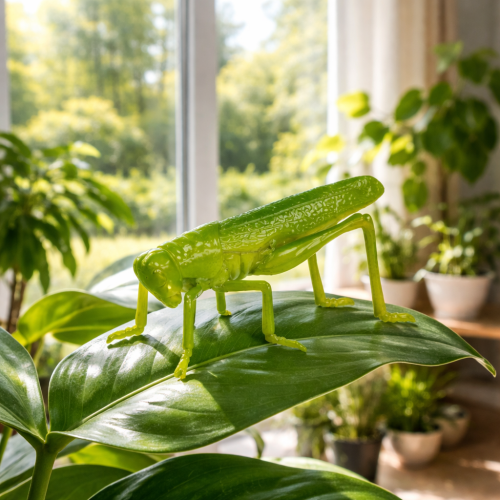 daiktų Žiogas žalias 11cm 1 vnt