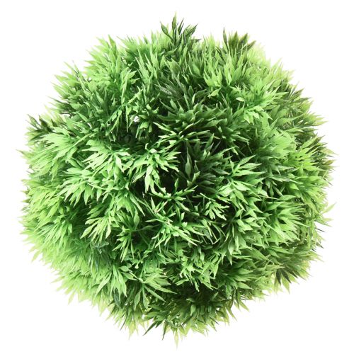 Žolės kamuoliukas dekoratyvinis rutulys dirbtiniai augalai žalias Ø15cm 1vnt