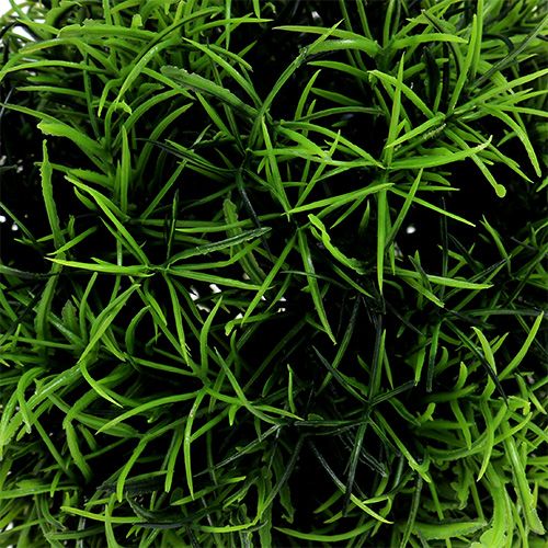 Floristik24 Žolės kamuolys žalias dekoratyvinis rutulys dirbtinis Ø15cm 1 vnt