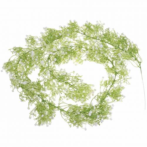 Floristik24 Girland Gypsophila White 180cm