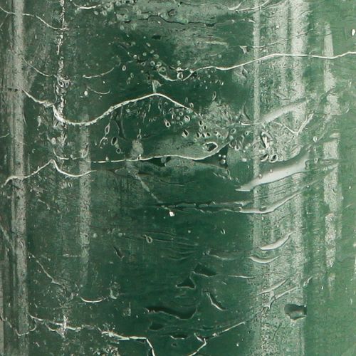 daiktų Didelės kolonos žvakės žalios tamsiai žalios 85x200mm 2 vnt