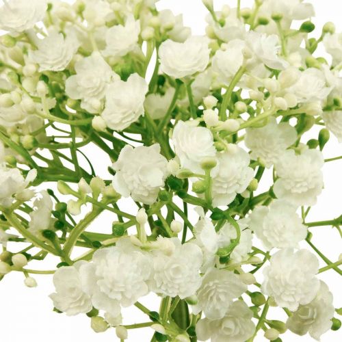 daiktų Balta Gypsophila dirbtinė L30cm 12vnt