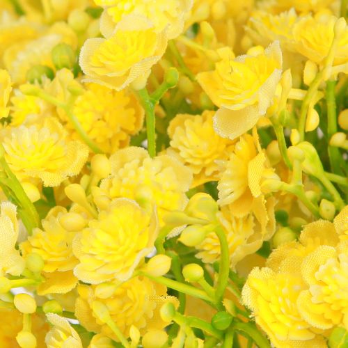 daiktų Gypsophila paniculate gipso žolė geltoni žiedai L46cm 4 vnt