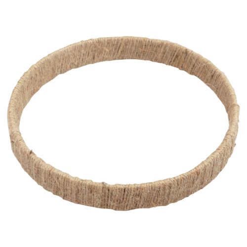 Kabanti apdailos sienų apdaila Boho stiliaus dekoravimo džiuto juostelė Ø30cm