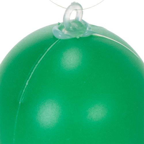 daiktų Velykinių kiaušinių papuošalai pavasarinei dekoracijai namams ar sodui. Spalvingi dekoratyviniai elementai, 6 cm, 24 vnt.