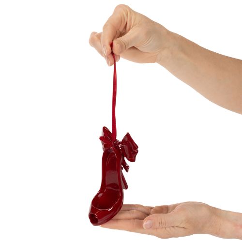 Dekoratyvinis batas pakabinimui su kaspinu, 10 cm | Floristik24.lt