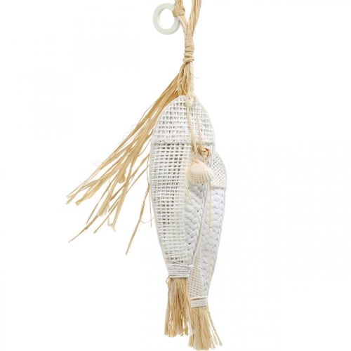 Floristik24 Žuvis pakabinti, jūrinė, dekoracijų pakabos su žuvimi, tropinės šventės dekoracijos