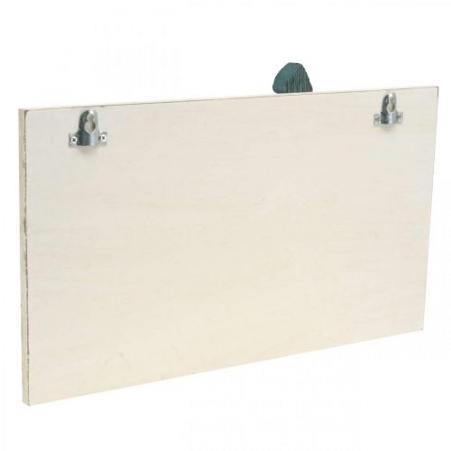 Floristik24 Paplūdimio spinta, jūrinė medinė puošmena, kabliukas laivui Shabby Chic L33cm