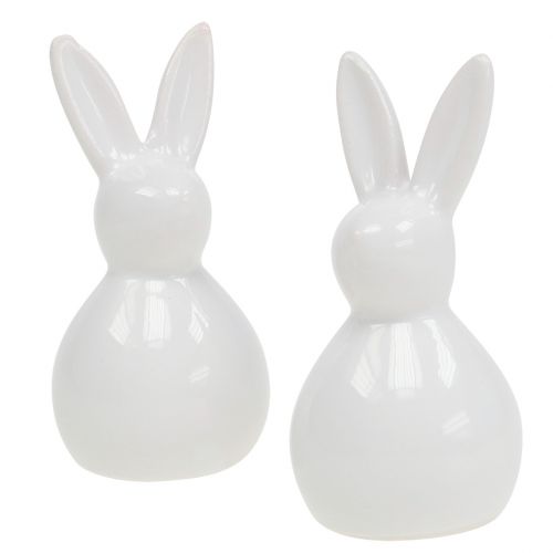 Bunny keramikinis baltas 7,5cm 6vnt