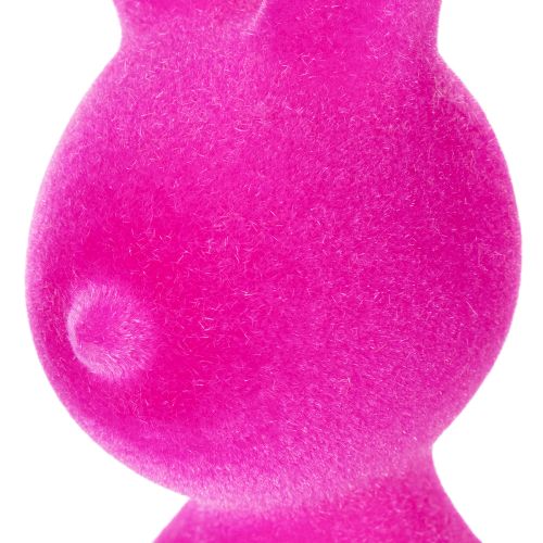 daiktų Dekoratyvinis sėdintis triušis kaip pavasarinis svetainės ar biuro akcentas, 22 cm, 2 vnt.