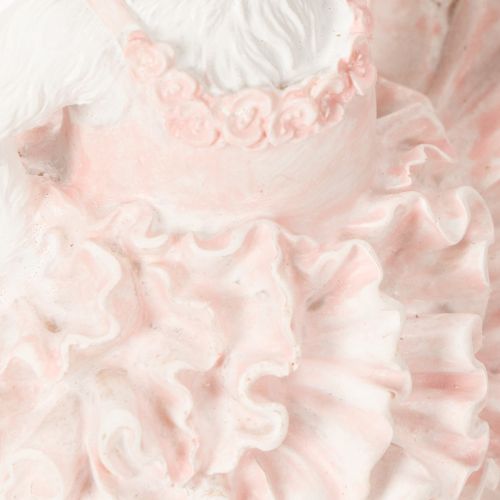 daiktų Balerinos zuikučio pakabukai, Velykų šakelių ar Kalėdų eglutės akcentas, 12 cm, 2 vnt.