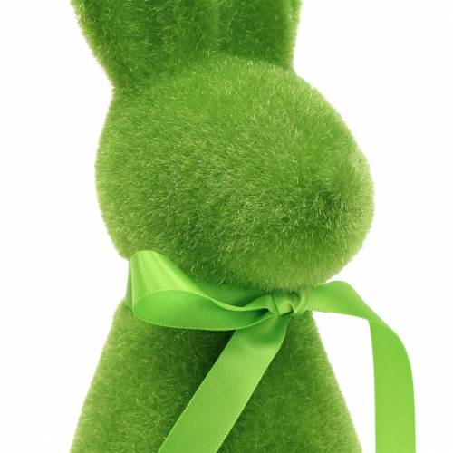 Floristik24 Bunny flocked green 30cm 2vnt