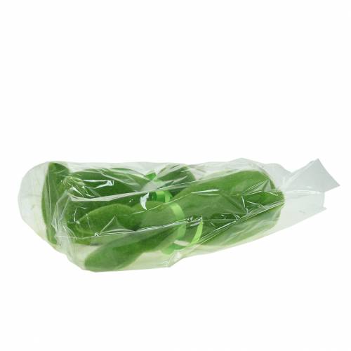 Floristik24 Bunny flocked green 30cm 2vnt