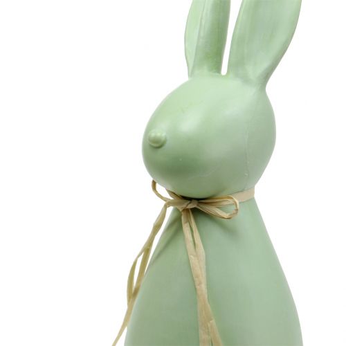 Floristik24 Velykų zuikis Didelis šviesiai žalias H47cm