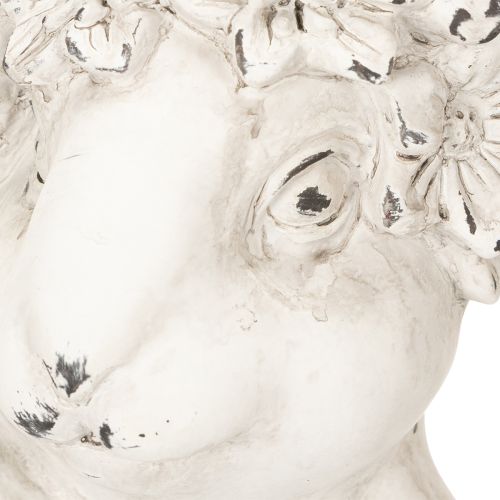 daiktų Dekoratyvinis triušis su detaliu dizainu nesenstančioms pavasario ir Velykų idėjoms, 34 cm