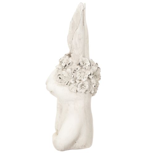 daiktų Dekoratyvinis triušis su detaliu dizainu nesenstančioms pavasario ir Velykų idėjoms, 34 cm