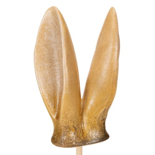 Floristik24 Triušio Ausų Sodo Kuolas, Pavasarinė Gyvūno Figūrėlė Sodo Ir Velykų Papuošimams, 29 cm, 4 Dalys