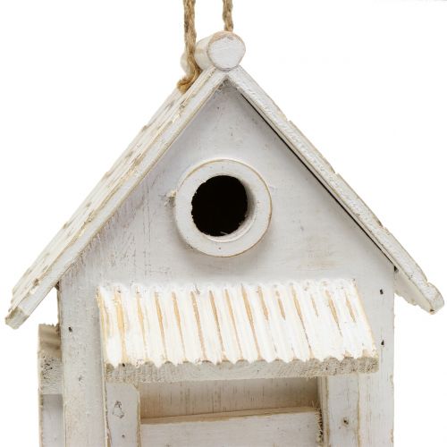 Floristik24 Kabantis Birdhouse White H25,5cm