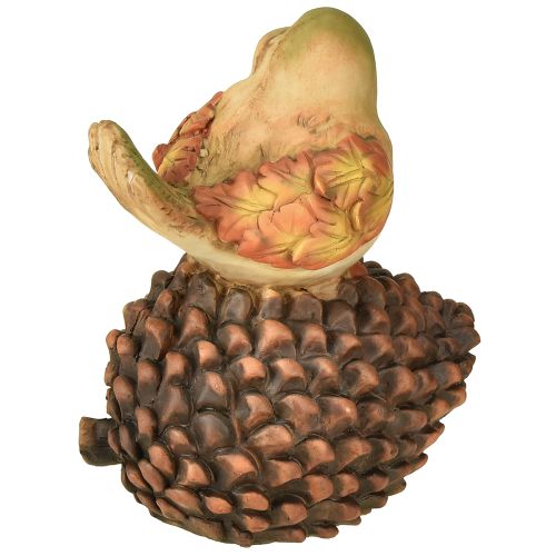 daiktų Rudens dekoracija paukščio dekoracija kūgio paukščio figūrėlė rudeninis H19cm