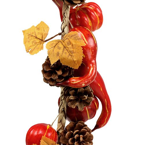 Floristik24 Rudens girlianda moliūgas, kūgiai 60cm