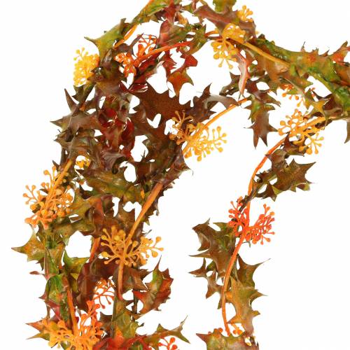 Floristik24 Rudens girlianda oranžinė 3m