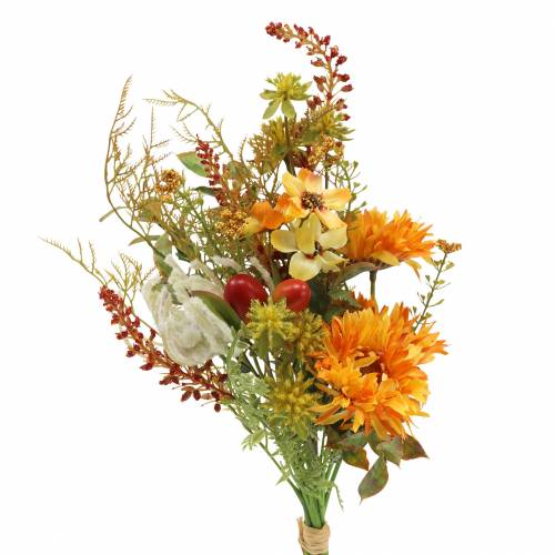 Floristik24 Gėlių puokštė rudeninė oranžinė 40cm