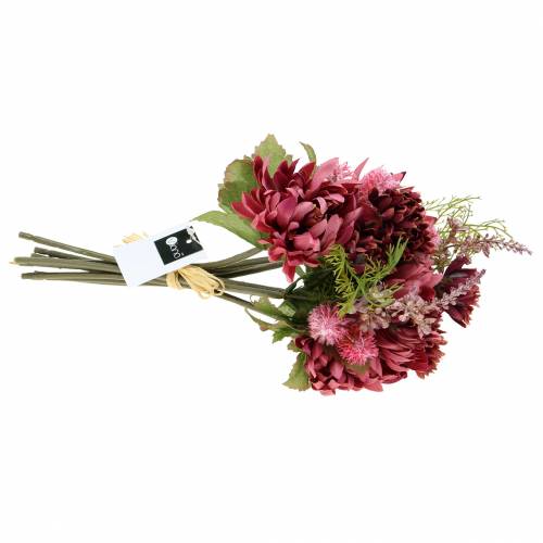 Floristik24 Chrizantemų puokštės mišinys violetinis 35cm