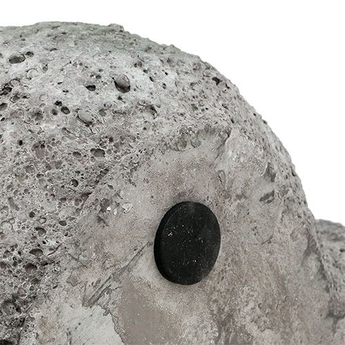 Floristik24 Širdelė augalui 24cm x 25cm pilka