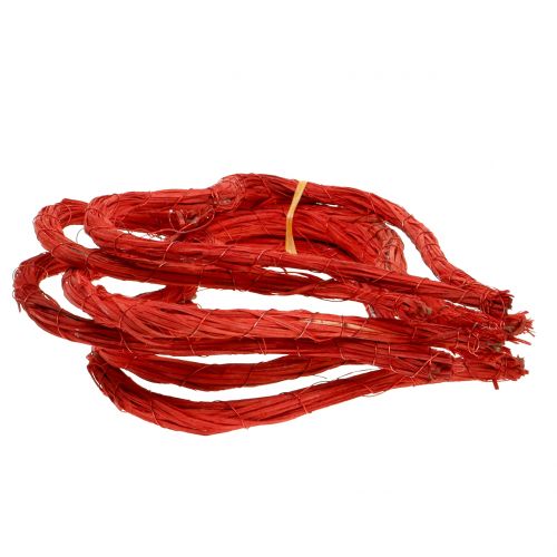 Floristik24 Širdelė pakabinti raudona 20cm 6vnt