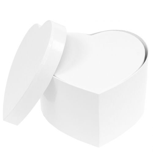 Floristik24 Širdelės formos gėlių dėžutė 18/20cm 2vnt